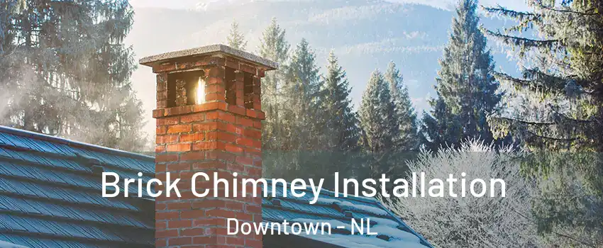  Brick Chimney Installation Downtown - NL