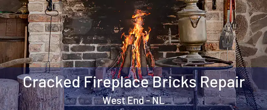  Cracked Fireplace Bricks Repair West End - NL