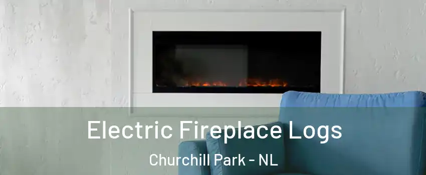  Electric Fireplace Logs Churchill Park - NL