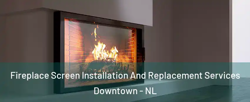 Fireplace Screen Installation And Replacement Services Downtown - NL
