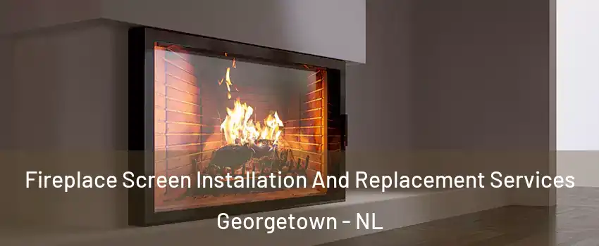Fireplace Screen Installation And Replacement Services Georgetown - NL