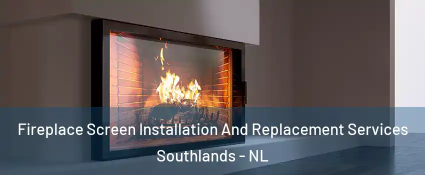 Fireplace Screen Installation And Replacement Services Southlands - NL