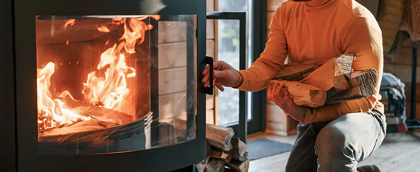 Residential Fireplace Ceramic Glass Installation in St Johns, NL