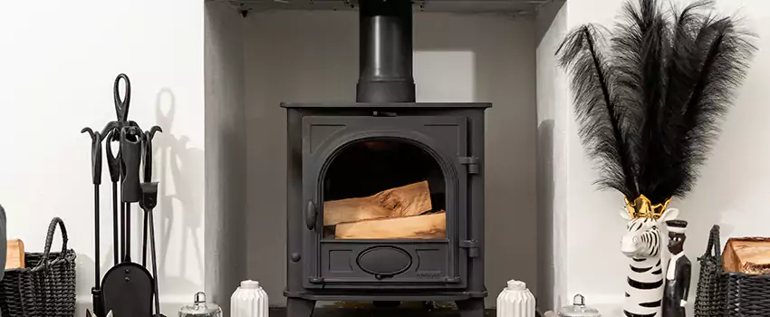 Thelin Hearth Products Providence Pellet Insert Fireplace Installation in East End, NL