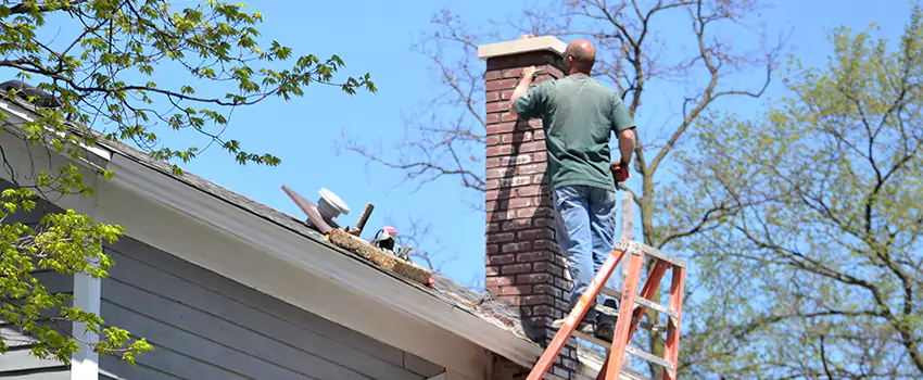 Chimney Crown Repair in West End, Newfoundland