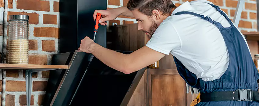 Old Rusted Metal Fireplace Repair And Replacement in St Johns, NL