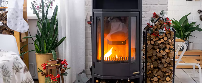 Thelin Hearth Products Direct Vent Gas Stove Fireplace Inspection in East End, NL