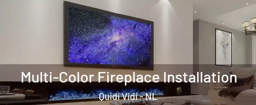  Multi-Color Fireplace Installation Quidi Vidi - NL