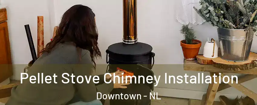  Pellet Stove Chimney Installation Downtown - NL
